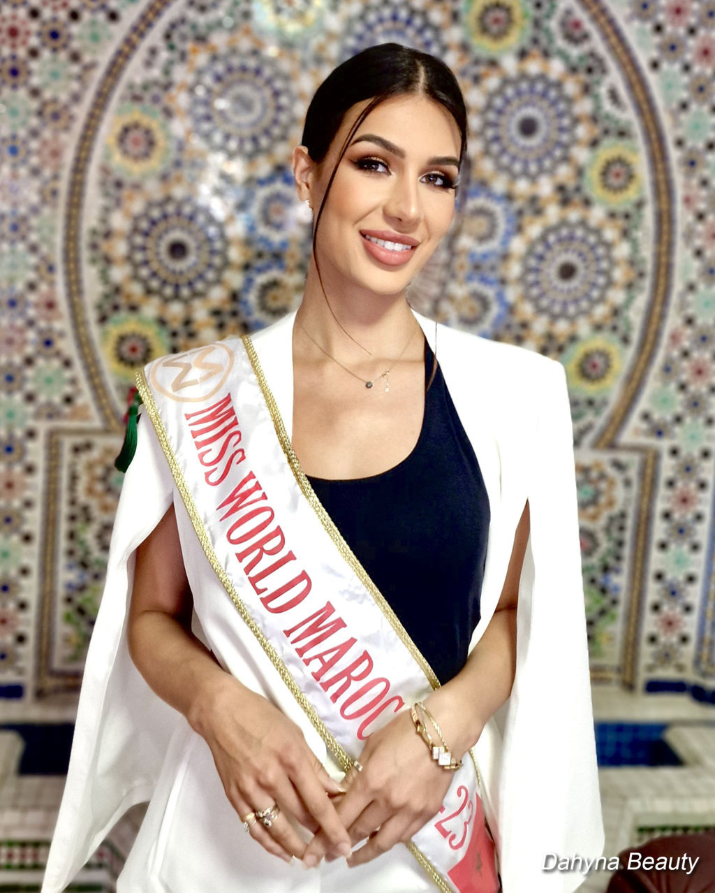 Sonia Ait Mansour, candidate marocaine au concours « Miss World 2023